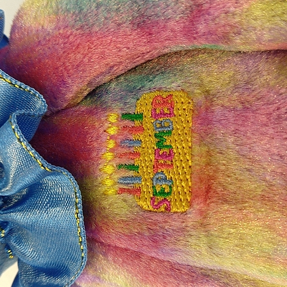 Ty Beanie Baby September B-Day Sapphire Bear - Picture 7 of 12